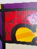 Cat Behind the Flowers 2004 Limited Edition Print by Romero Britto - 6