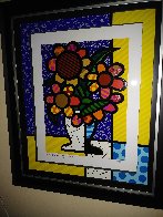 Sunflower 2015 3-D Limited Edition Print by Romero Britto - 4 Sunflower 2015 3-D Limited Edition Print by Romero Britto - 4