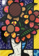 Sunflower   2015 3-D Limited Edition Print by Romero Britto - 1