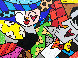 All Night Long 2005 30x40 Original Painting by Romero Britto - 0