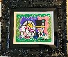 Honeymoon Together Wish 2017 23x26 Unique Works on Paper (not prints) by Romero Britto - 1