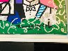 Honeymoon Together Wish 2017 23x26 Works on Paper (not prints) by Romero Britto - 3