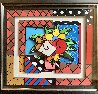 New Spring 3-D 2008 Limited Edition Print by Romero Britto - 1