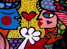 Metal Lunch Box and Britto Woman Love is in the Air Perfume 1997 Other by Romero Britto - 0