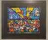 In the Park AP - Huge Limited Edition Print by Romero Britto - 2