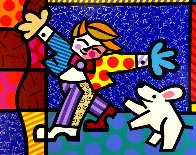 Brendan and the Wishing Dog PP Limited Edition Print by Romero Britto - 0 Brendan and the Wishing Dog PP Limited Edition Print by Romero Britto - 0