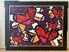 Love is in the Air 2009 30x40 Huge Limited Edition Print by Romero Britto - 1