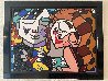 Kisses 30x40 Huge Limited Edition Print by Romero Britto - 1