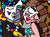 Kisses 30x40 Huge Limited Edition Print by Romero Britto - 0