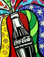 Coca Cola I 2016 Limited Edition Print by Romero Britto - 0 Coca Cola I 2016 Limited Edition Print by Romero Britto - 0