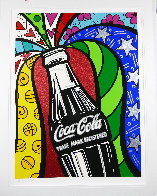 Coca Cola Series I - Rio Olympic Games Commemorative 2016 Limited Edition Print by Romero Britto - 1