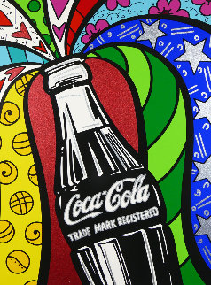 Coca Cola Series I - Rio Olympic Games Commemorative 2016 Limited Edition Print - Romero Britto Coca Cola Series I - Rio Olympic Games Commemorative 2016 Limited Edition Print - Romero Britto