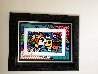 Deeply in Love Too 2017 3-D Limited Edition Print by Romero Britto - 2