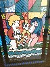 Adam And  Eve 2003 Limited Edition Print by Romero Britto - 2