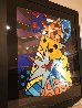 A Star is Born 2002 32x40 Huge Original Painting by Romero Britto - 3