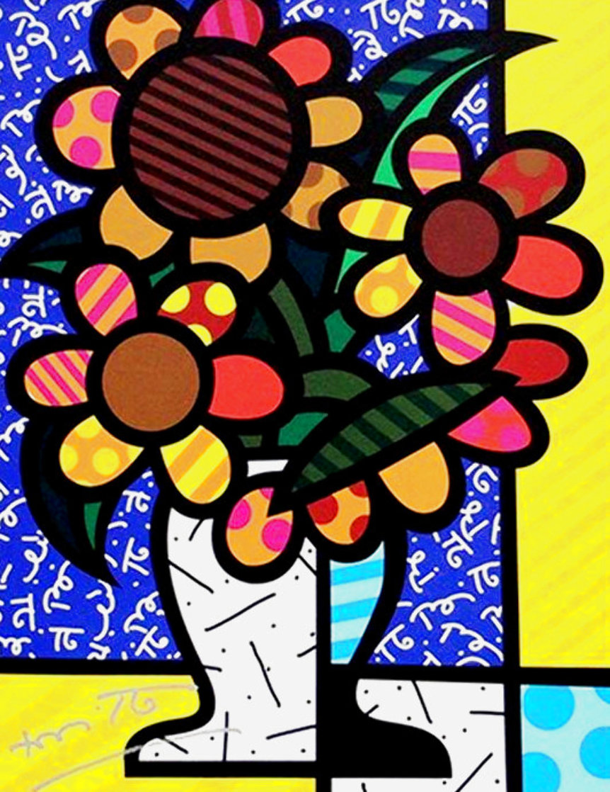 Romero Britto Sun