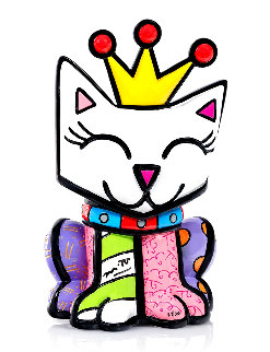Cheryl Porcelain Sculpture 2017 12 in Sculpture - Romero Britto Cheryl Porcelain Sculpture 2017 12 in Sculpture - Romero Britto