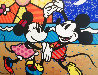 Mickey's Greatest Love On Canvas 1997 Limited Edition Print by Romero Britto - 2