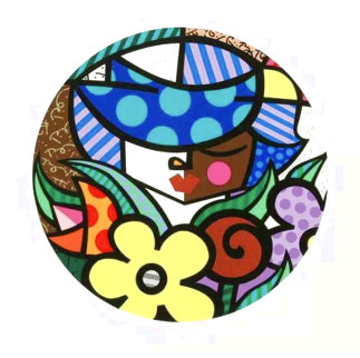 Charm 2006 Limited Edition Print - Romero Britto Charm 2006 Limited Edition Print - Romero Britto