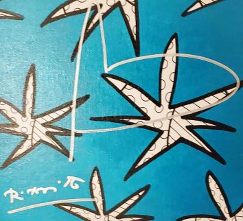 All Stars Unique 2017 22x22 Works on Paper (not prints) - Romero Britto