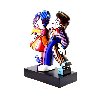 Goebel : Swing Porcelain and Wood Sculpture 2019 18 in Sculpture by Romero Britto - 1