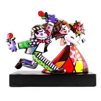 Follow Me Porcelain Sculpture 2016 17 in Sculpture - Romero Britto Follow Me Porcelain Sculpture 2016 17 in Sculpture - Romero Britto