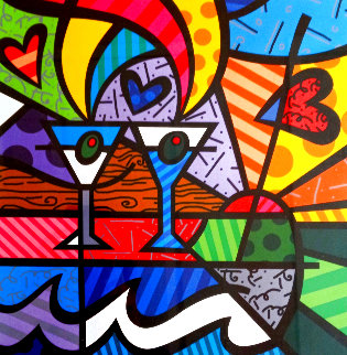 Party Time 2004 Limited Edition Print - Romero Britto