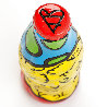 Romero Britto Numbered Limited Edition Coke Bottle Set With Crate 2014 Sculpture by Romero Britto - 13