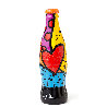 Romero Britto Numbered Limited Edition Coke Bottle Set With Crate 2014 Sculpture by Romero Britto - 2