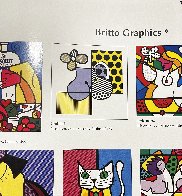 Untitled 1990 Limited Edition Print by Romero Britto - 2
