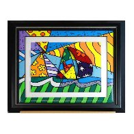 Sailing 2008  Limited Edition Print by Romero Britto - 2