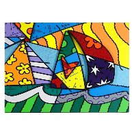 Sailing 2008  Limited Edition Print by Romero Britto - 3
