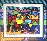 Holidays 2007 3-D Limited Edition Print by Romero Britto - 2