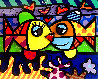 Holidays 2007 3-D Limited Edition Print by Romero Britto - 0