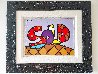 Sold 2004 40x30 - Huge Original Painting by Romero Britto - 1