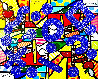 Signs 2015 Unique 38x45 - Huge w Diamond Dust Limited Edition Print by Romero Britto - 0