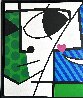 Pink Earring 1992 39x63 - Huge Published in Art News Magazine - TAPE Method Original Painting by Romero Britto - 3