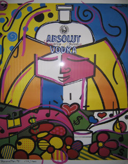 Absolut Britto 1990 Limited Edition Print - Romero Britto Absolut Britto 1990 Limited Edition Print - Romero Britto