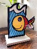 Boom Fish Mixed Media Sculpture 10 in Sculpture by Romero Britto - 2