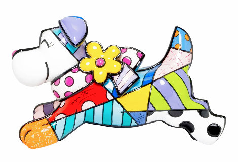 Anabel Extinct Resin Sculpture 2020 25 in Sculpture - Romero Britto