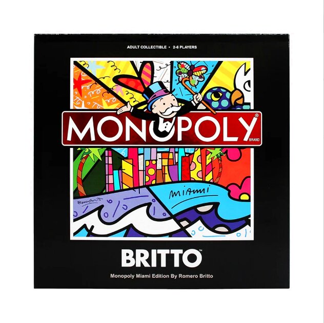 Official Monopoly Game 2016 Other by Romero Britto