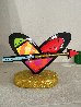 Love of My Life Resin Sculpture 2020 6 in Sculpture by Romero Britto - 2