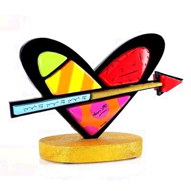 Love of My Life Resin Sculpture 2020 6 in Sculpture by Romero Britto