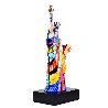 Liberty Porcelain Sculpture 2019 22 in Sculpture by Romero Britto - 1