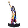 Liberty Porcelain Sculpture 2019 22 in Sculpture by Romero Britto - 3