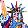 Liberty Porcelain Sculpture 2019 22 in Sculpture by Romero Britto - 4