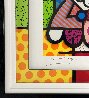 Happy Cat Snob Dog 3-D 2020 Limited Edition Print by Romero Britto - 2