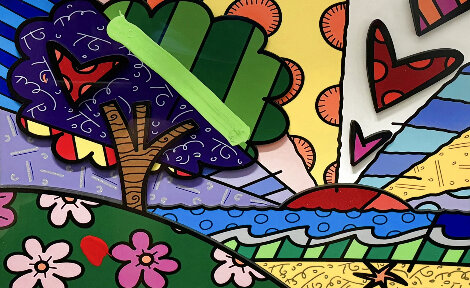 New Horizon Unique 3-D 2022 23x23 Other - Romero Britto