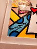 To Dream (Cross) 2015 14x14 Original Painting by Romero Britto - 3