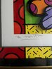 Dog with Bone 3-D 2015 Mixed Media w Glitter Limited Edition Print by Romero Britto - 3
